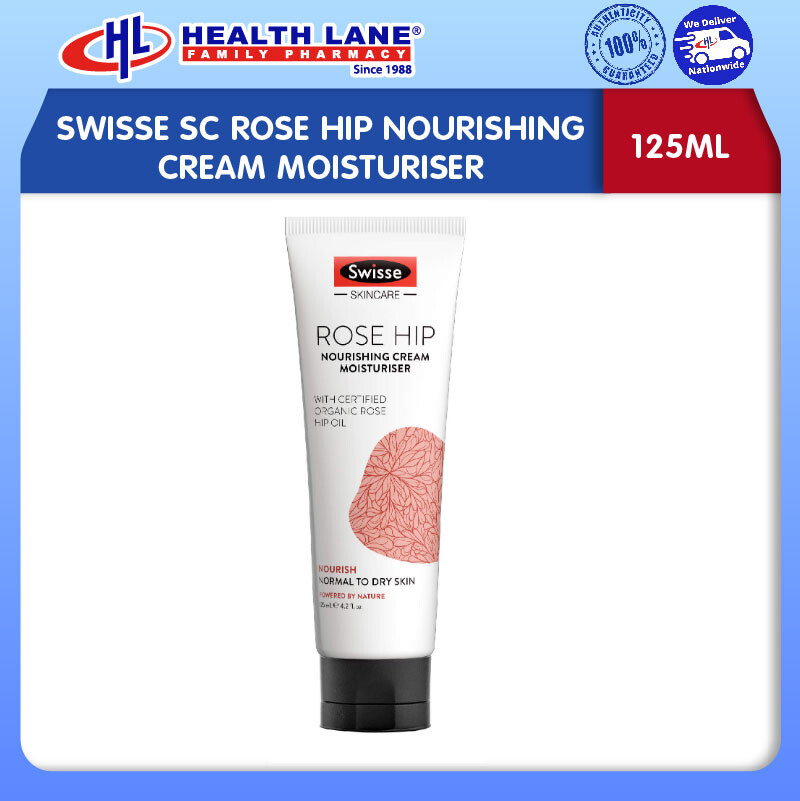 SWISSE SC ROSE HIP NOURISHING KRIM PELEMBAP (125ML)